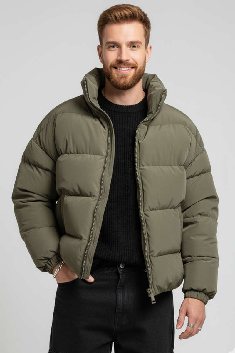 Şişme Bomber Erkek Mont