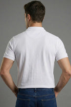 Slim Fit Yaka Düğmeli Erkek T-shirt