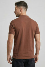 Slim Fit Yaka Düğmeli Erkek T-shirt
