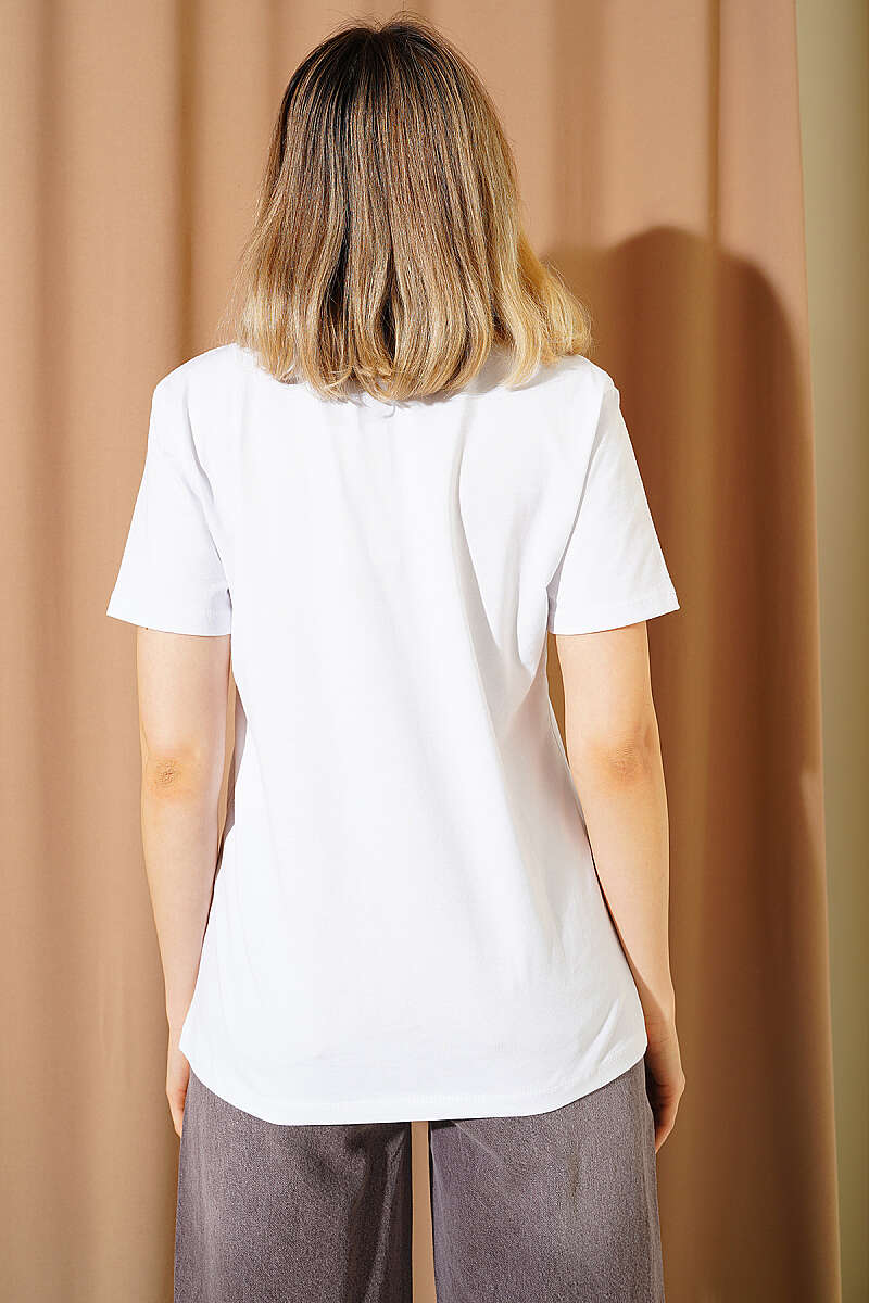 Special Mini Taş Baskılı T-shirt