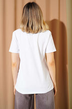 Special Mini Taş Baskılı T-shirt