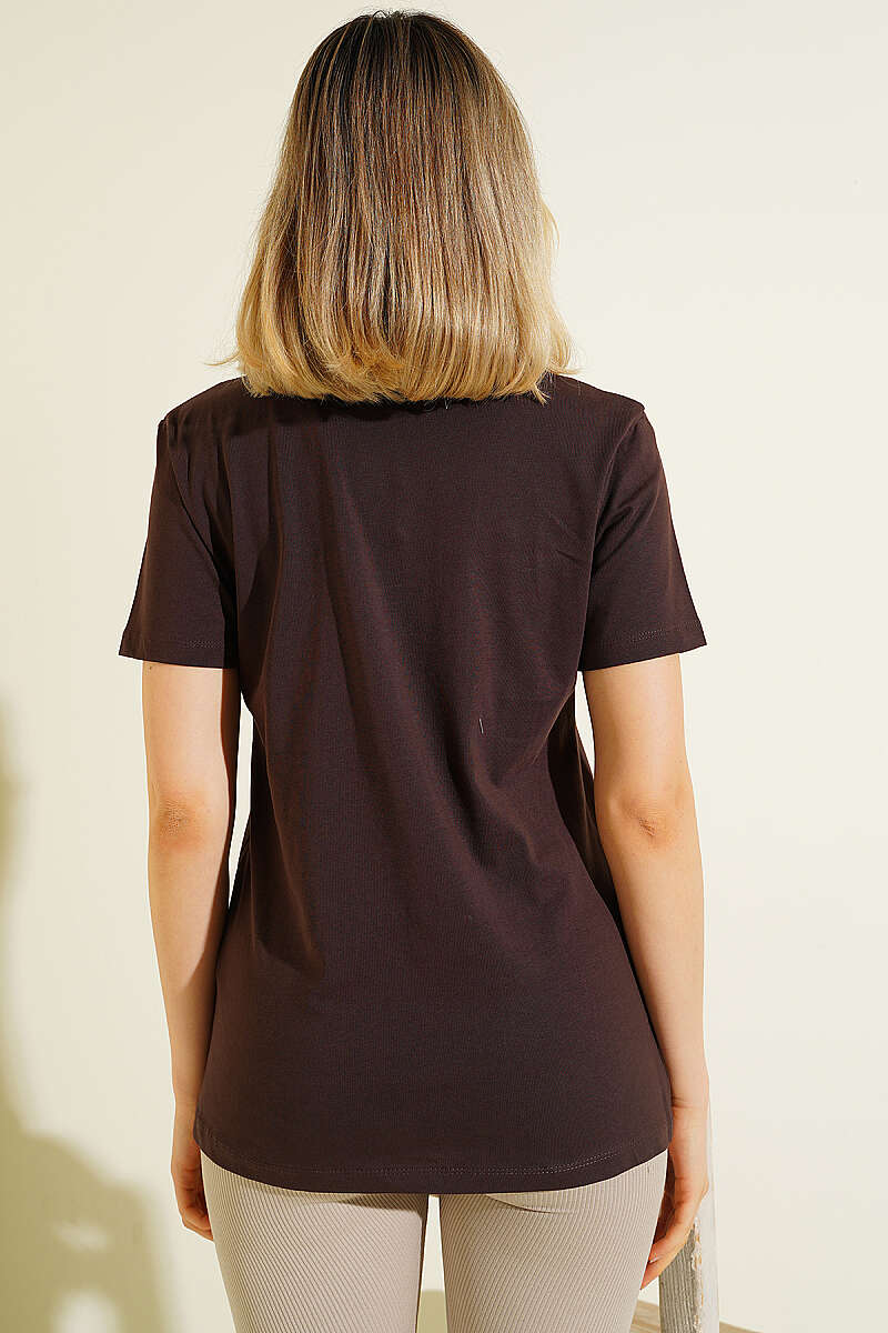 Special Mini Taş Baskılı T-shirt
