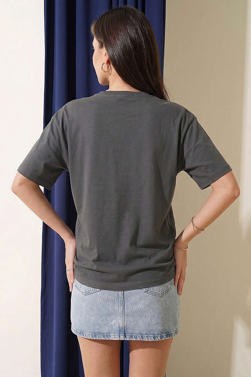 Stay Cool Baskılı T-shirt