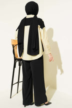 Taş Detaylı Garnili Gömlek
