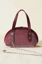 Stone Embroidered Mini Bag
