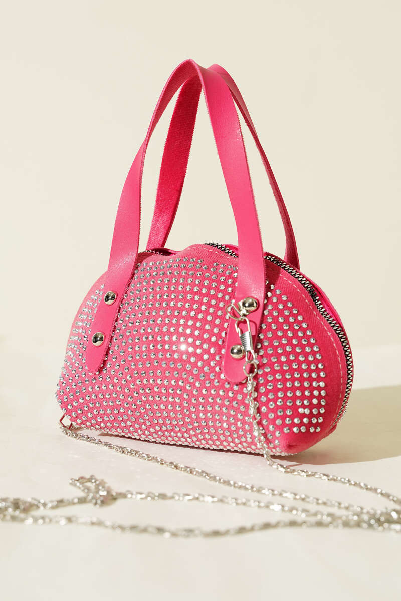 Stone Embroidered Mini Bag