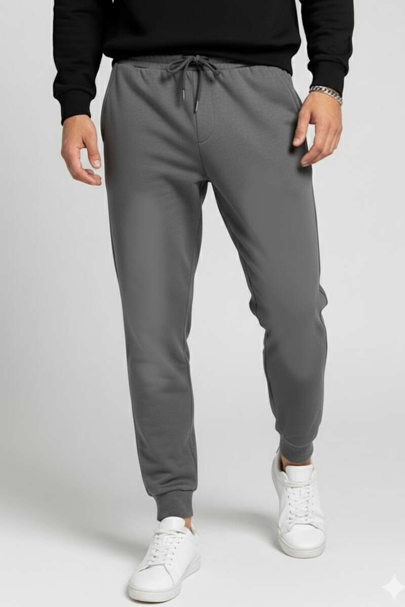 Taşlanmış Jogger Erkek Eşofman Altı