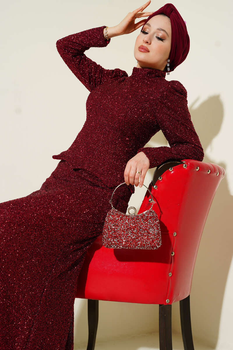 Taşlı Balık Model Abiye İkili Takım