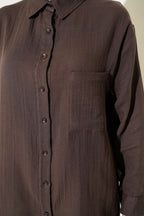 Tek Cepli Salaş Müslin Gömlek