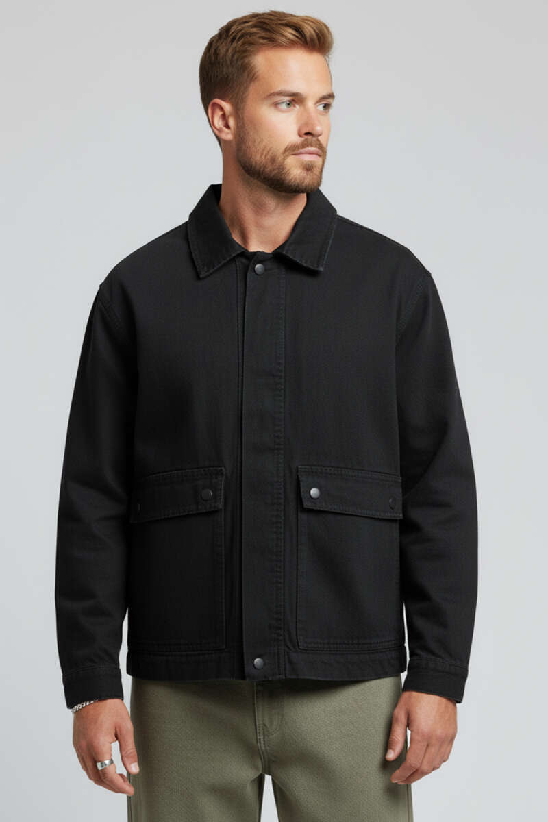 Torba Cep Gabardin Erkek Ceket
