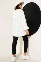 Tünelli Büzgülü Kimono