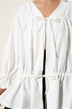 Tünelli Büzgülü Kimono