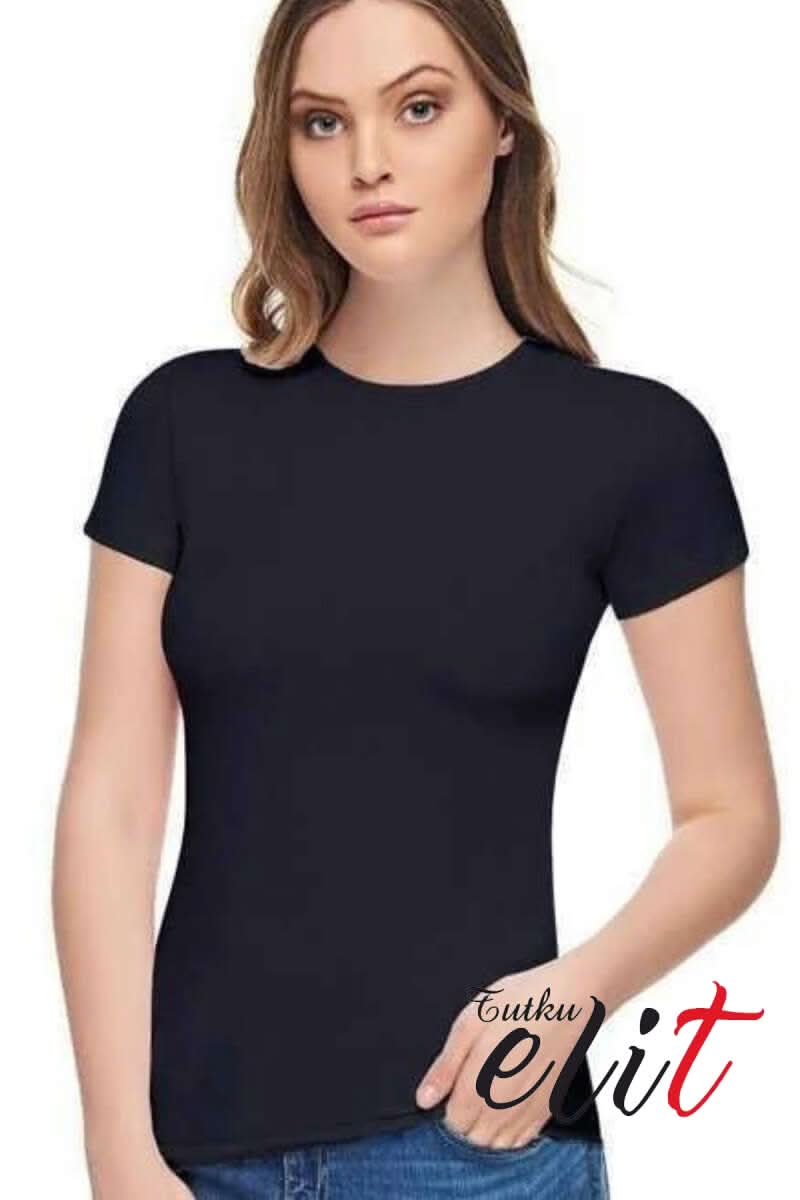 Tutku Elit Bayan Elastan Yarım Kol Body