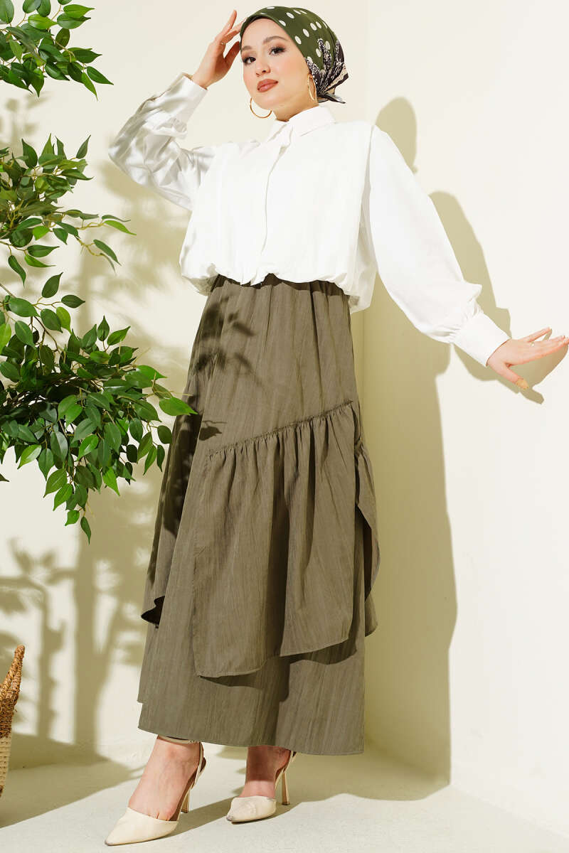 Üç Fırfırlı Etek