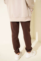 Üç İplik Lastikli Jogger Pantolon