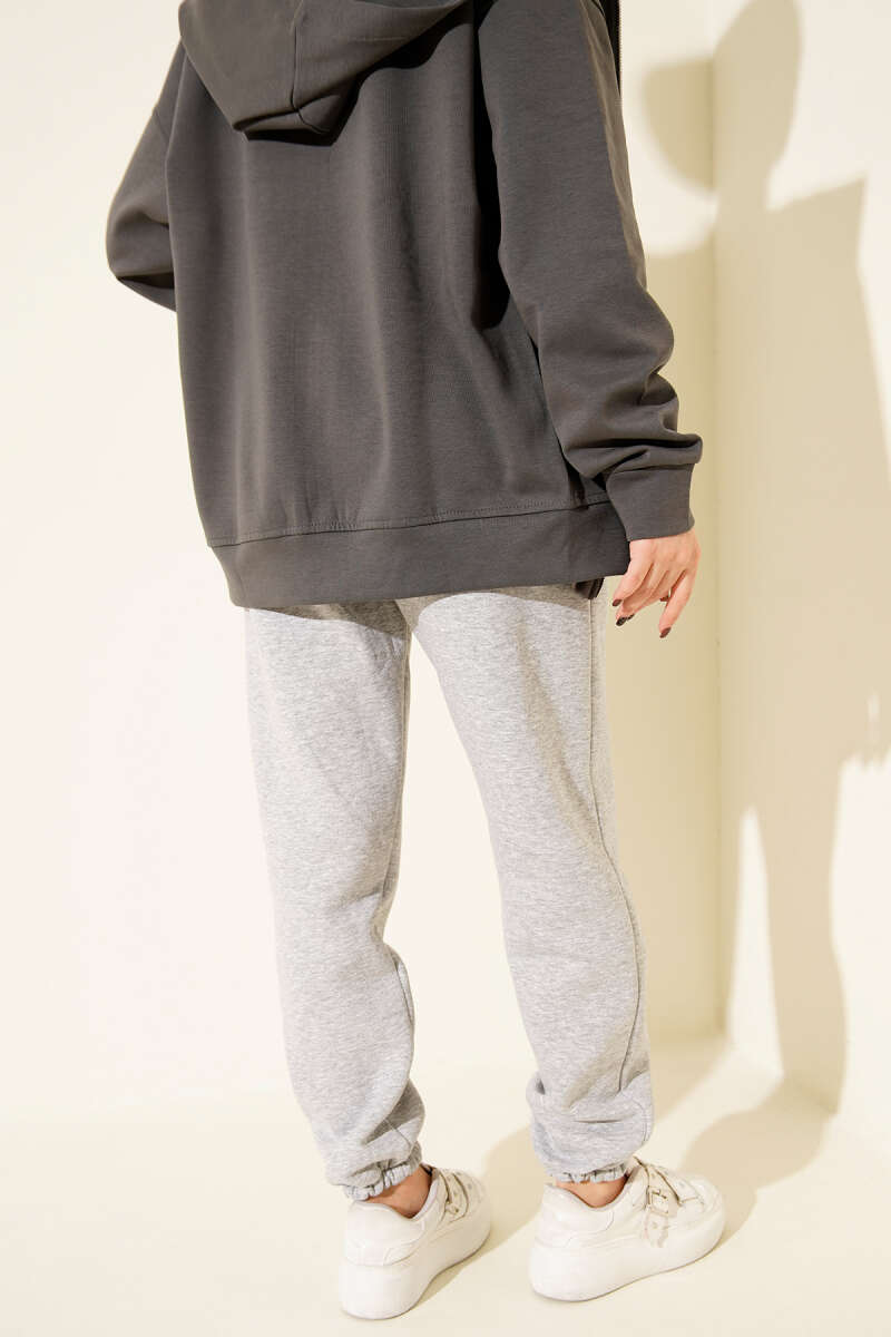 Üç İplik Lastikli Jogger Pantolon