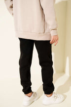Üç İplik Lastikli Jogger Pantolon