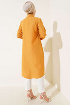 Uzun Model Klasik Yaka Tunik