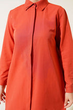 Uzun Model Klasik Yaka Tunik