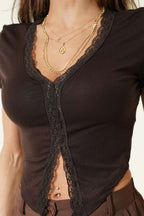 V Yaka Dantelli Crop