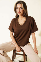 V Yaka Loyşa T-shirt