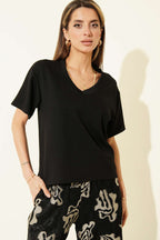 V Yaka Loyşa T-shirt