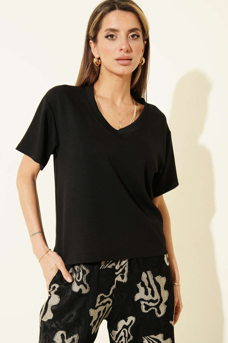 V Yaka Loyşa T-shirt