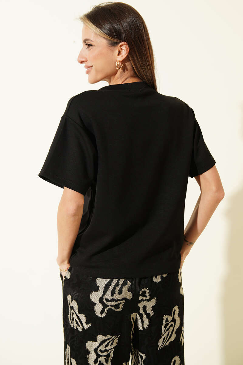 V Yaka Loyşa T-shirt