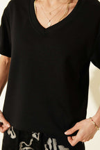 V Yaka Loyşa T-shirt
