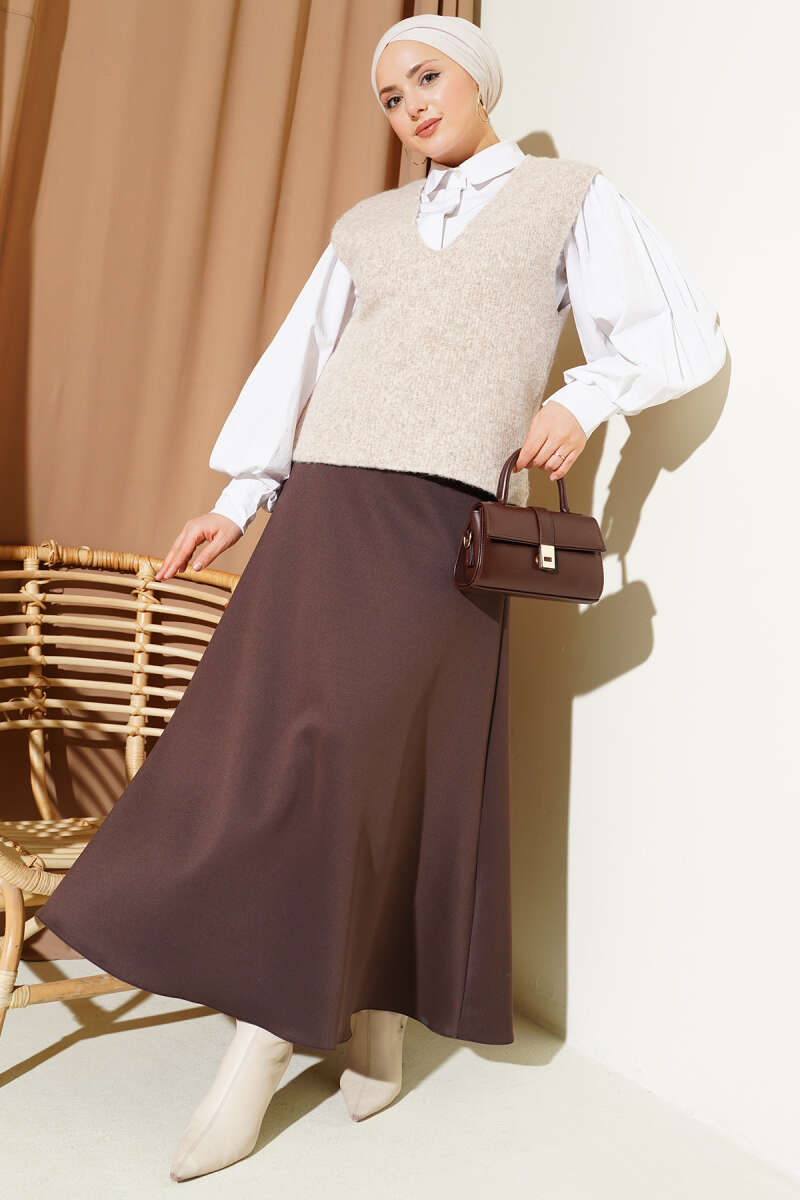 Weicher Pullover mit V-Ausschnitt Pullover