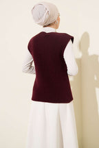 Weicher Pullover mit V-Ausschnitt Pullover