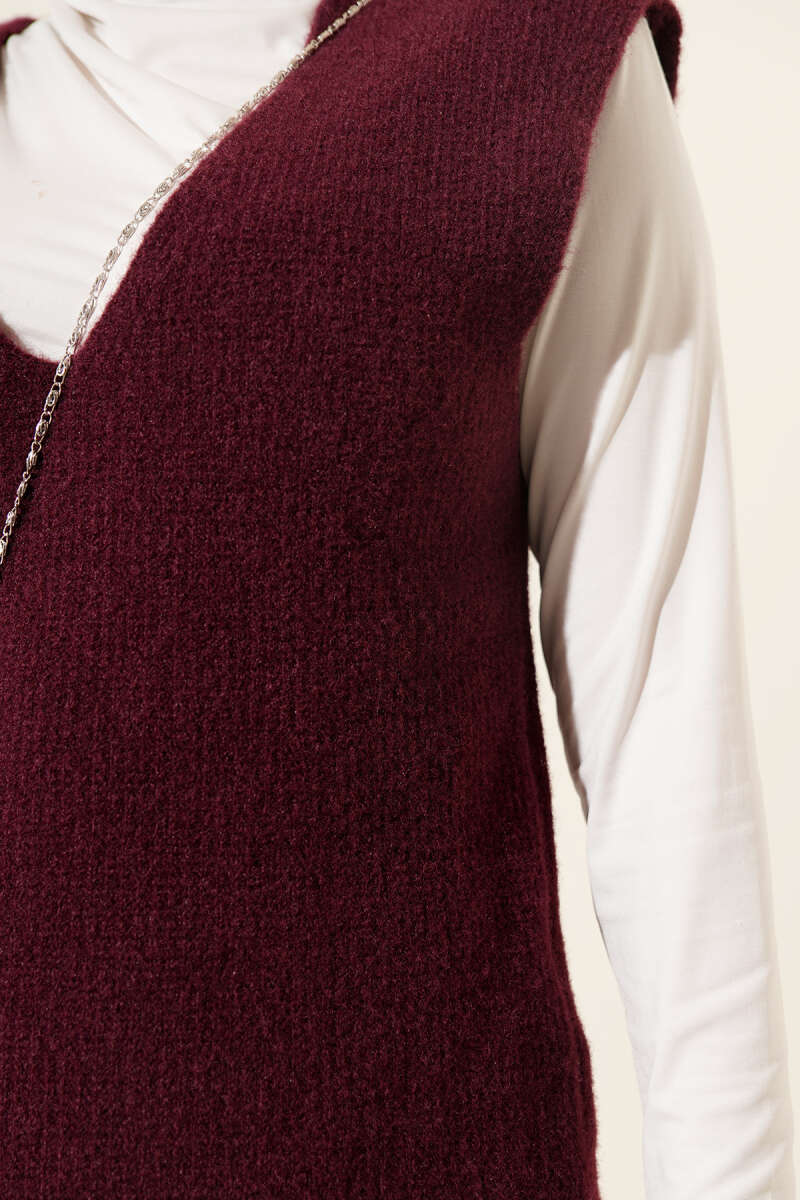 Weicher Pullover mit V-Ausschnitt Pullover