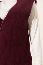 Weicher Pullover mit V-Ausschnitt Pullover
