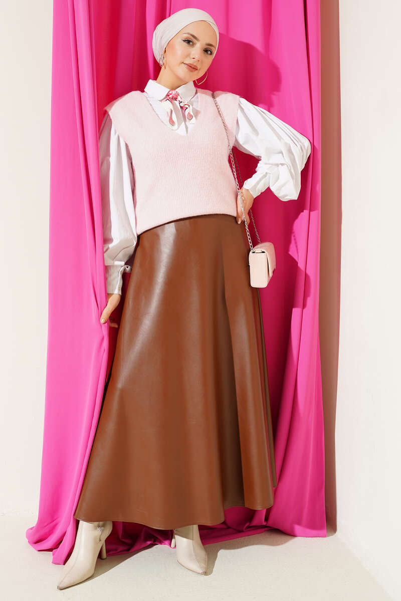Weicher Pullover mit V-Ausschnitt Pullover