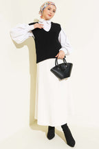 Weicher Pullover mit V-Ausschnitt Pullover