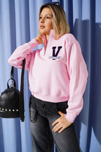 Vintage Baskılı Üç İpli Sweatshirt