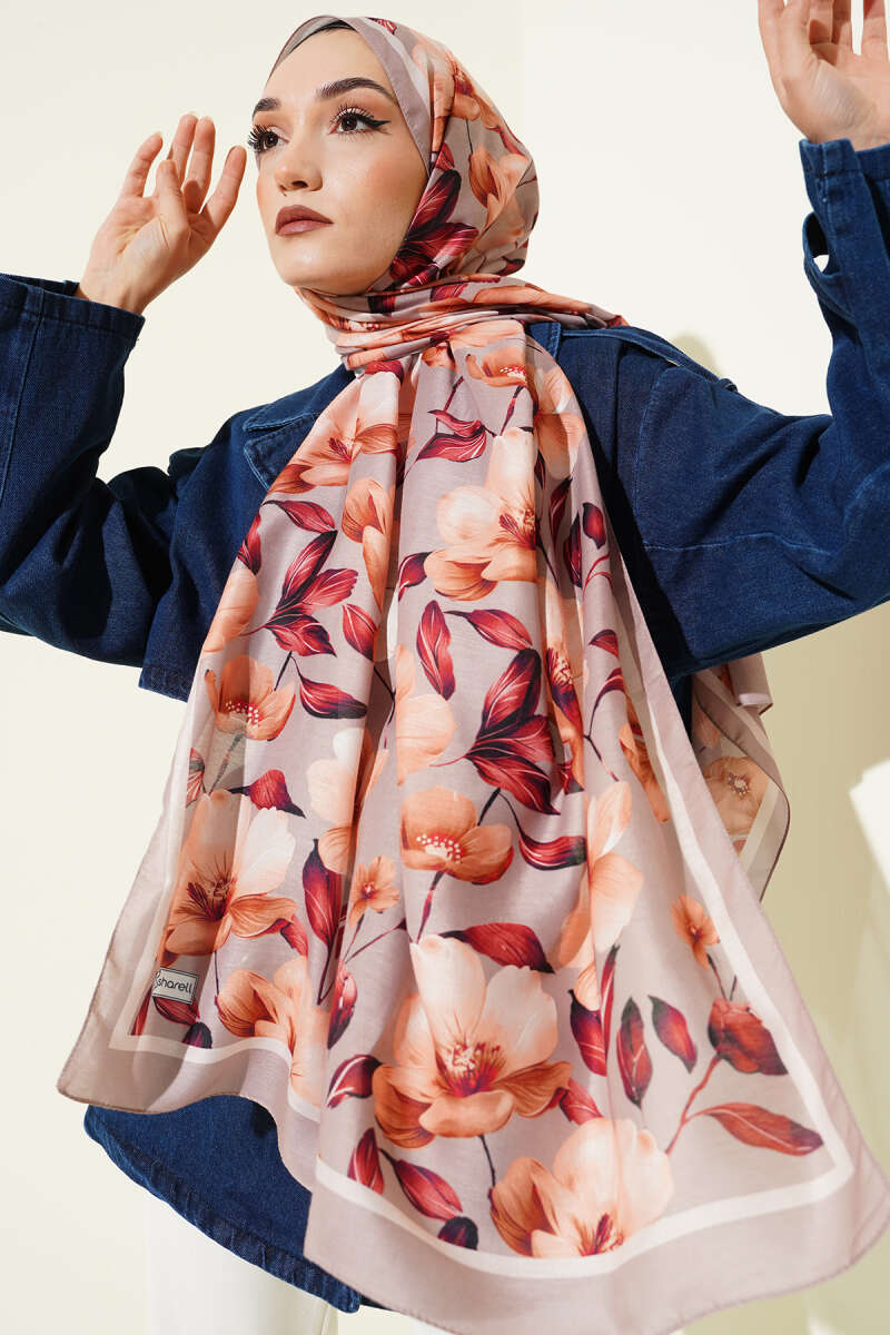Vintage Flowers Şal
