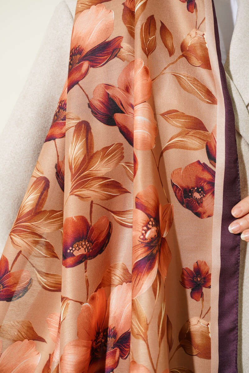 Vintage Flowers Şal