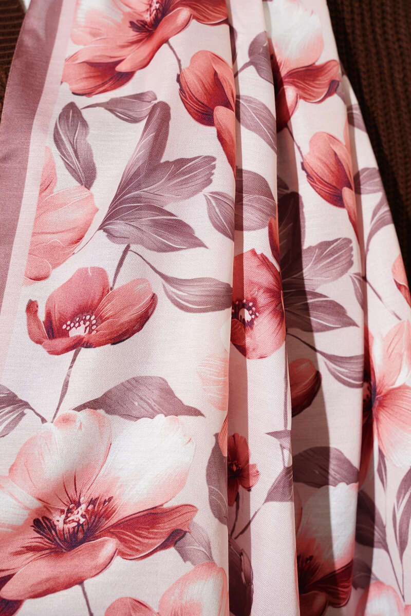 Vintage Flowers Şal