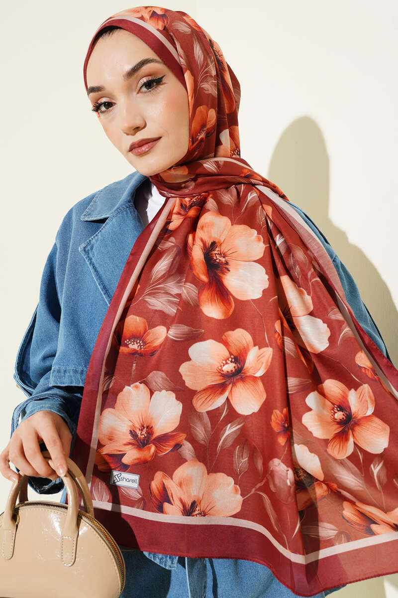 Vintage Flowers Şal