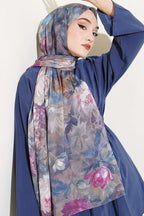 Watercolor Flower Desen Şal