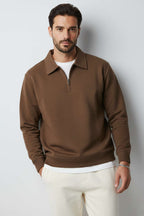 Yaka Change Yazılı Erkek Sweatshirt