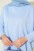 Yan Yırtmaçlı Basic Tunik