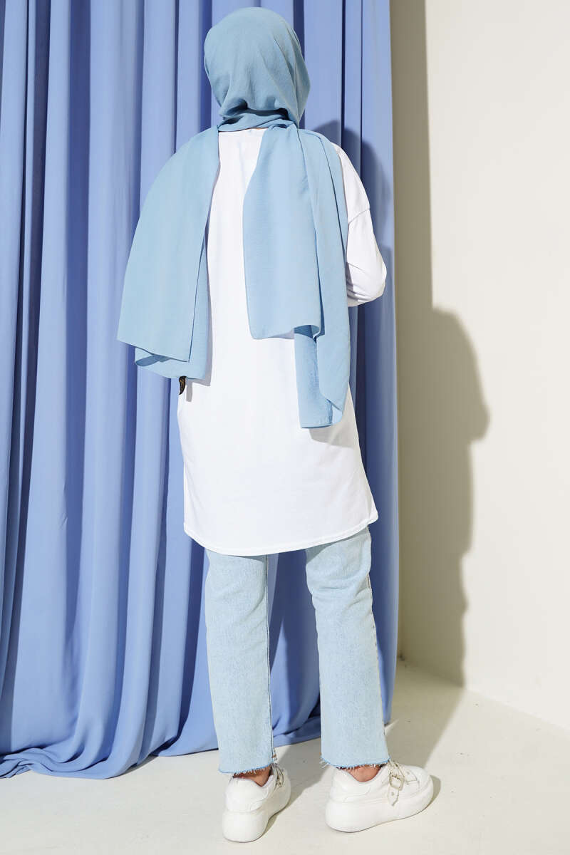 Yan Yırtmaçlı Basic Tunik