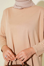Yan Yırtmaçlı Basic Tunik