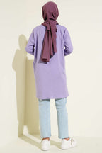 Yan Yırtmaçlı Basic Tunik
