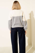 Yarım Fermuarlı Polar Sweatshirt
