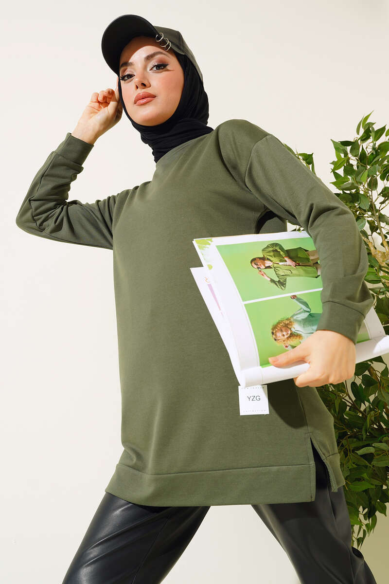 Yazı Baskı Armalı Tunik