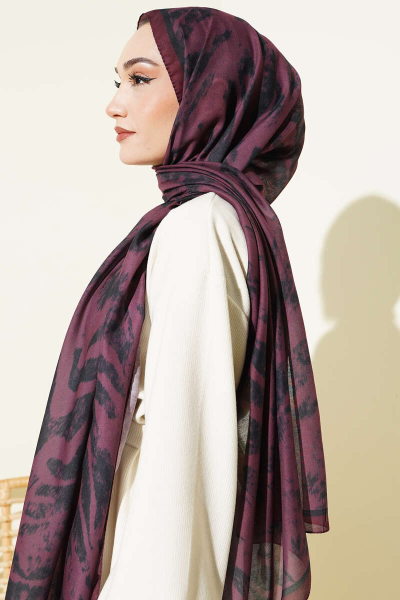 Zebra Desen Şal