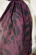 Zebra Desen Şal